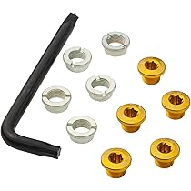 純金の羽根！！！ Amazon | Sugino(スギノ) 701 アルミ SINGLEネジセット ゴールド